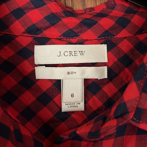 J. Crew Plaid Button Down - Picture 3 of 5
